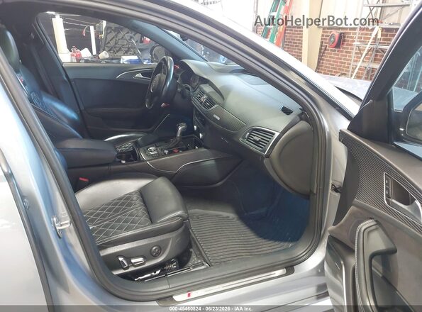 WAUH2AFC6GN169650 2016 AUDI S6 Gray Front interior view