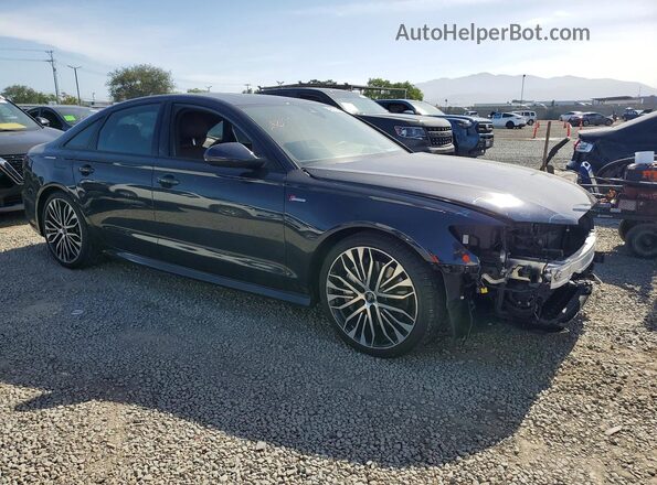 WAUH2AFC9HN012003 2017 AUDI A6 Черный Передняя правая четверть