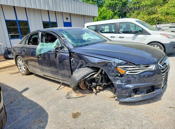 WAUH3AFC0JN044602 2018 AUDI A6 Черный Передняя правая четверть