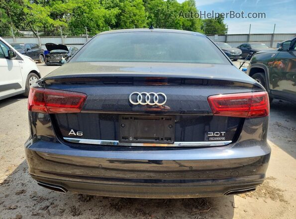 WAUH3AFC0JN044602 2018 AUDI A6 Черный Вид сзади