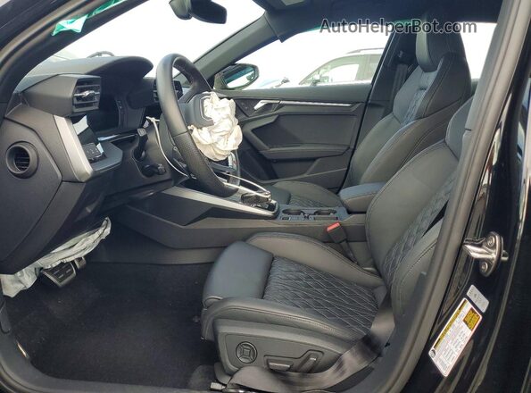 WAUH3DGY0PA044014 2023 AUDI S3 Black Front interior view