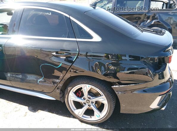 WAUH3DGY5PA030884 2023 AUDI S3 Black Front view