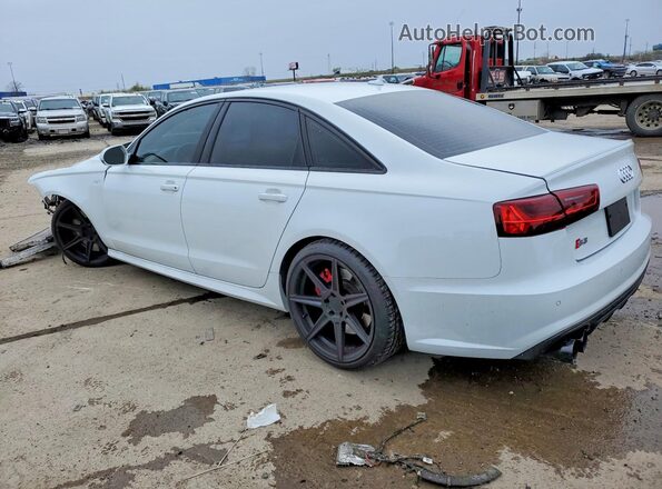WAUHFAFC4JN008239 2018 AUDI S6 White Հետևի ձախ