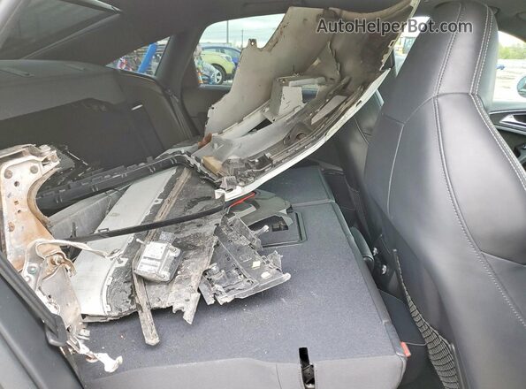 WAUHFAFC4JN008239 2018 AUDI S6 White Հետևի նստատեղերի տեսք
