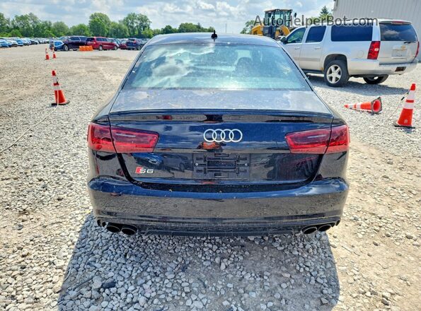 WAUHFBFC3HN039823 2017 AUDI S6 Черный Вид сзади