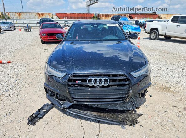 WAUHFBFC3HN039823 2017 AUDI S6 Черный Вид спереди