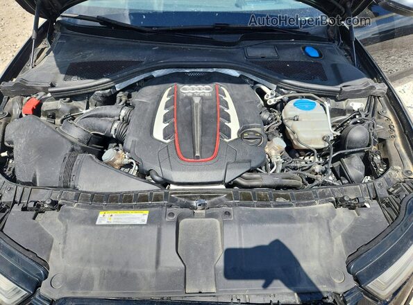 WAUHFBFC3HN039823 2017 AUDI S6 Черный Вид задней части салона