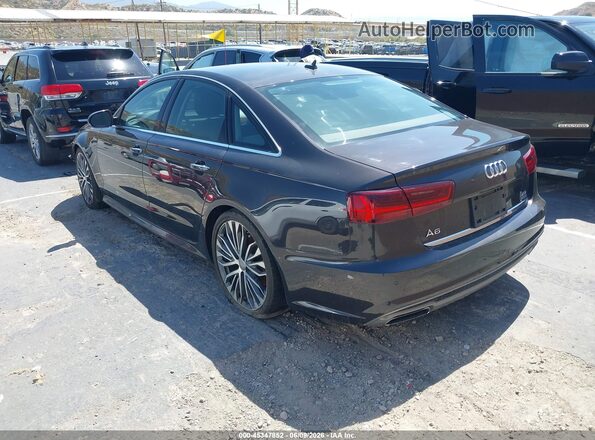 WAUHGAFC0GN014061 2016 AUDI A6 Black Задня ліва чверть