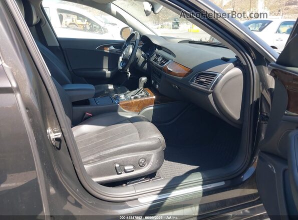 WAUHGAFC0GN014061 2016 AUDI A6 Black Вид салону спереду