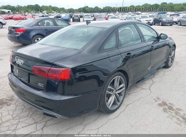 WAUHGAFCXGN124034 2016 AUDI A6 Black Задня права чверть