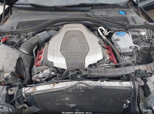 WAUHGAFCXGN124034 2016 AUDI A6 Black Вид ззаду