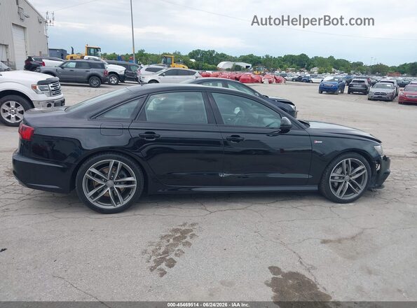 WAUHGAFCXGN124034 2016 AUDI A6 Black Вид задньої частини салону
