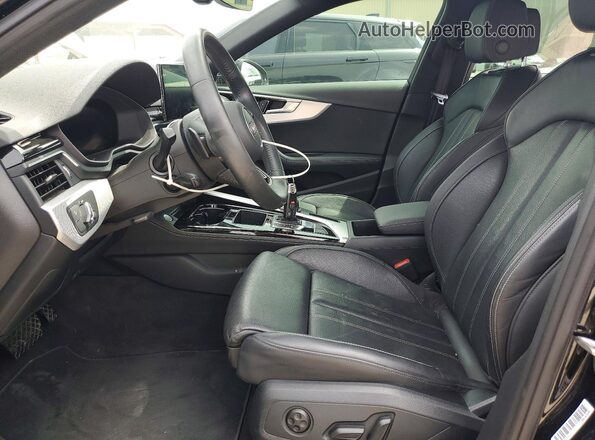 WAUHMAF40LA065563 2020 AUDI A4 Black Vista interior delantera