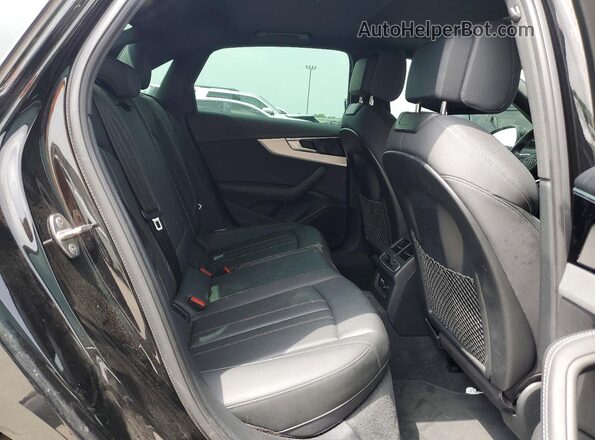 WAUHMAF40LA065563 2020 AUDI A4 Black Vista de los asientos traseros