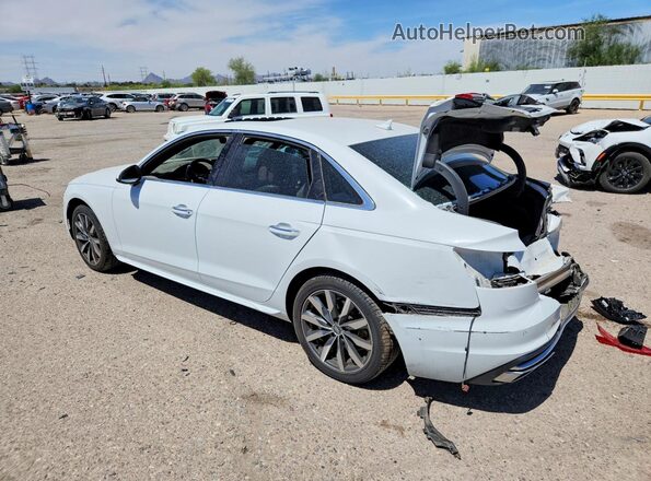 WAUHMAF47LN009693 2020 AUDI A4 White Հետևի ձախ