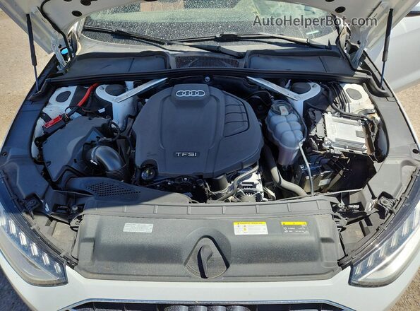 WAUHMAF47LN009693 2020 AUDI A4 White Սալոնի հետևի տեսք
