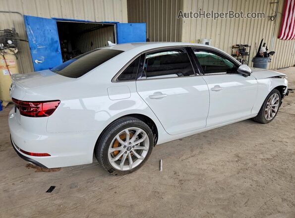 WAUHMAF48KA014584 2019 AUDI A4 White 