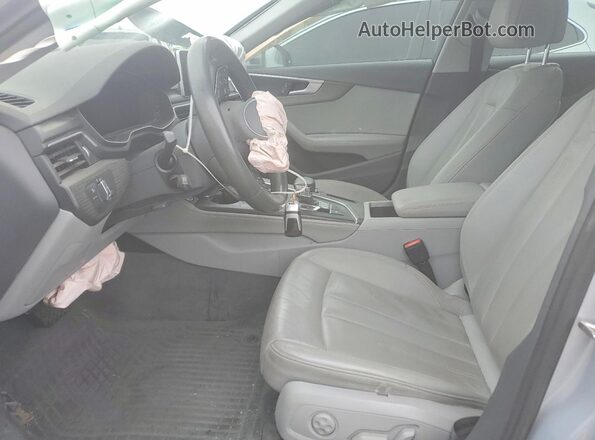 WAUHMAF4XKA043164 2019 AUDI A4 Gray Widok wnętrza z przodu