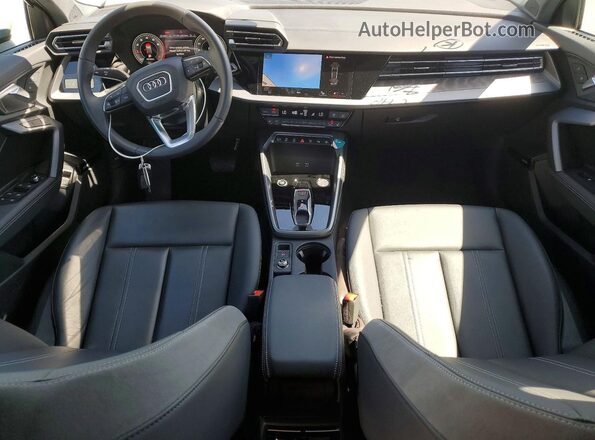 WAUHUDGY4SA055572 2025 AUDI A3 Gray Dashboard view