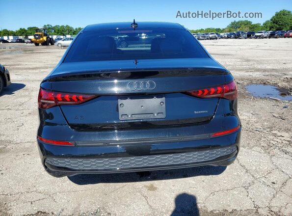 WAUHUDGY6SA074253 2025 AUDI A3 Black Հետևի տեսք