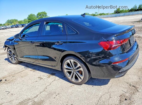 WAUHUDGY6SA074253 2025 AUDI A3 Black Հետևի ձախ