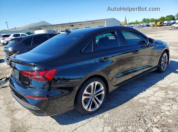 WAUHUDGY6SA074253 2025 AUDI A3 Black Հետևի աջ