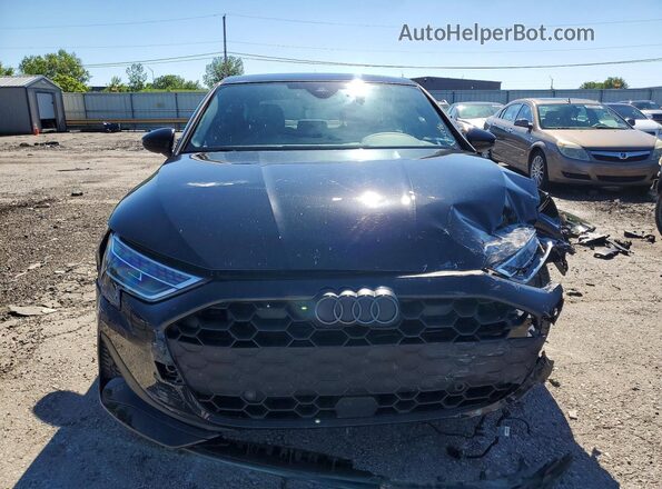 WAUHUDGY6SA074253 2025 AUDI A3 Black Դիմացի տեսք