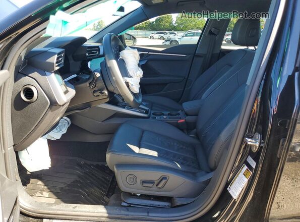 WAUHUDGY6SA074253 2025 AUDI A3 Black Սալոնի դիմացի տեսք