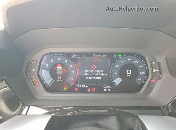 WAUHUDGY7RA014864 2024 AUDI A3 Белый Вид щитка приборов