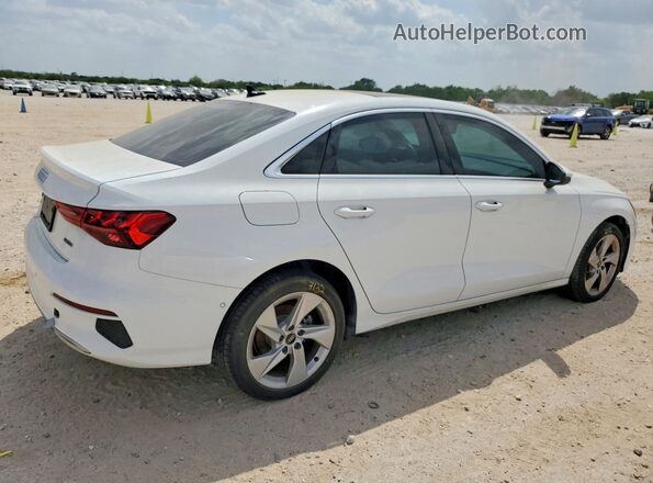 WAUHUDGY7RA014864 2024 AUDI A3 Белый Задняя правая четверть