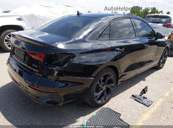 WAUHUDGY8NA077725 2022 AUDI A3 Black უკანა მარჯვენა