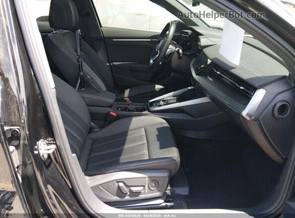 WAUHUDGY8NA077725 2022 AUDI A3 Black წინა სალონის ხედი