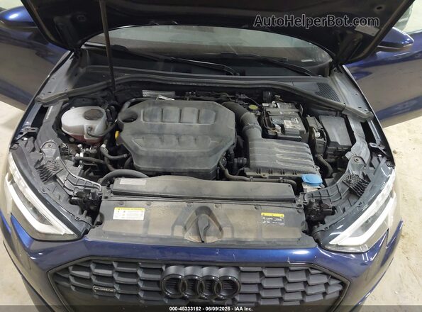 WAUHUDGY9PA024356 2023 AUDI A3 Blue უკანა ხედი