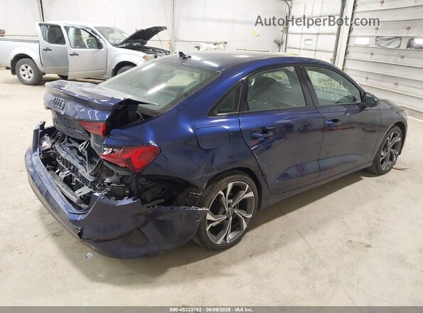 WAUHUDGY9PA024356 2023 AUDI A3 Blue უკანა მარჯვენა