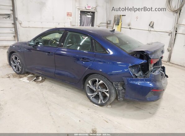 WAUHUDGY9PA024356 2023 AUDI A3 Blue უკანა მარცხენა