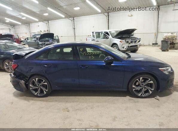 WAUHUDGY9PA024356 2023 AUDI A3 Blue უკანა სალონის ხედი