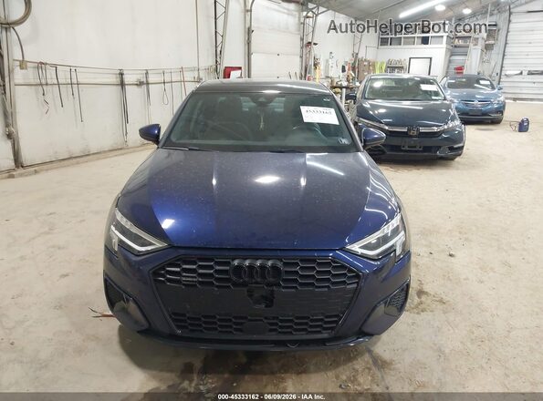 WAUHUDGY9PA024356 2023 AUDI A3 Blue ხელსაწყოთა პანელის ხედი