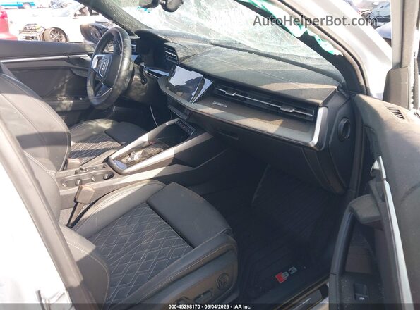 WAUJ3DGY0RA106483 2024 AUDI S3 Белый Вид салона спереди