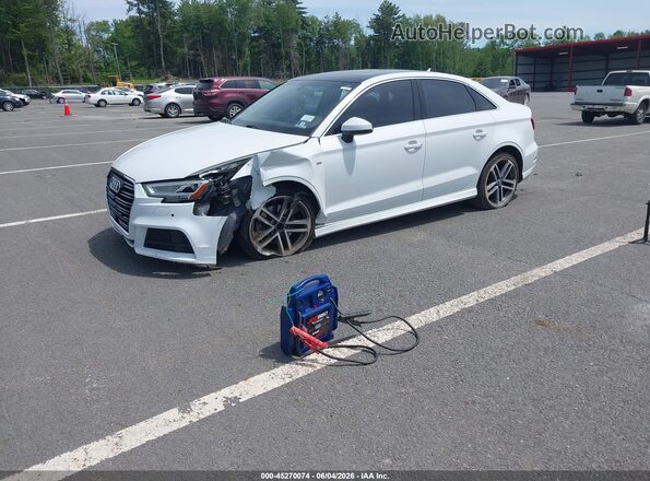 WAUJ8GFF6H1013565 2017 AUDI A3 White Vista tres cuartos delantera izquierda