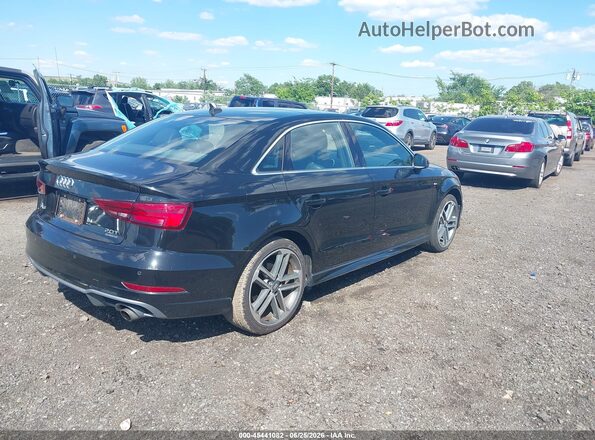 WAUJ8GFF6H1034707 2017 AUDI A3 Black Задня права чверть