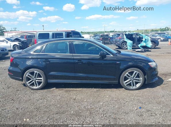 WAUJ8GFF6H1034707 2017 AUDI A3 Black Вид задньої частини салону