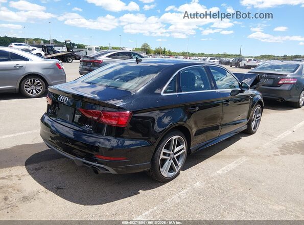 WAUJ8GFF6J1063789 2018 AUDI A3 Black უკანა მარჯვენა