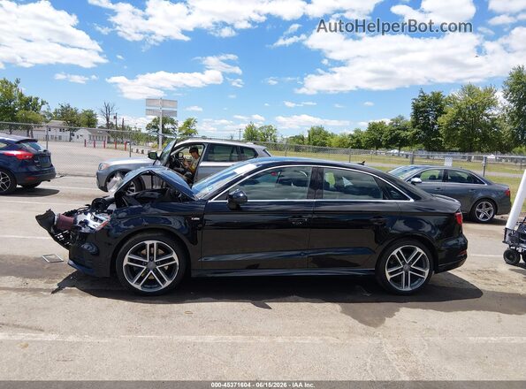 WAUJ8GFF6J1063789 2018 AUDI A3 Black სალონის 360-გრადუსიანი ხედი