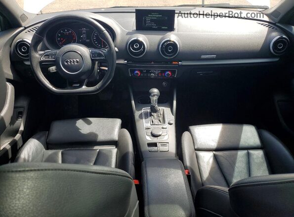 WAUJ8GFF7G1014531 2016 AUDI A3 White Widok deski rozdzielczej