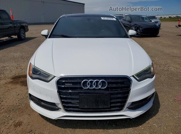 WAUJ8GFF7G1014531 2016 AUDI A3 White Widok z przodu