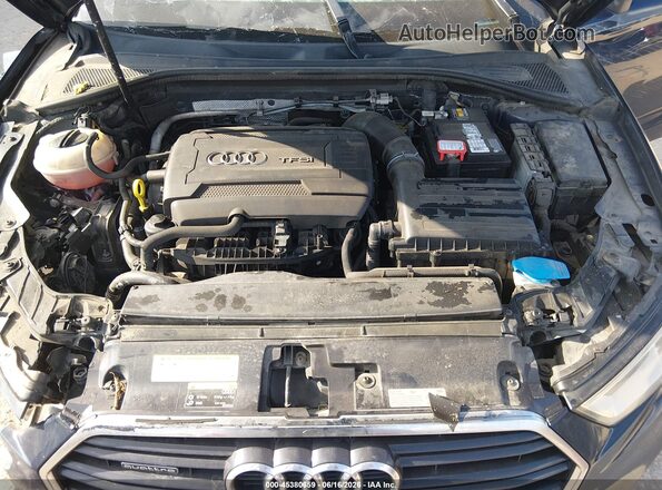 WAUJ8GFF7H1016345 2017 AUDI A3 Black Rear view