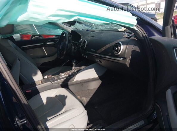 WAUJ8GFF7H1016345 2017 AUDI A3 Black Front interior view