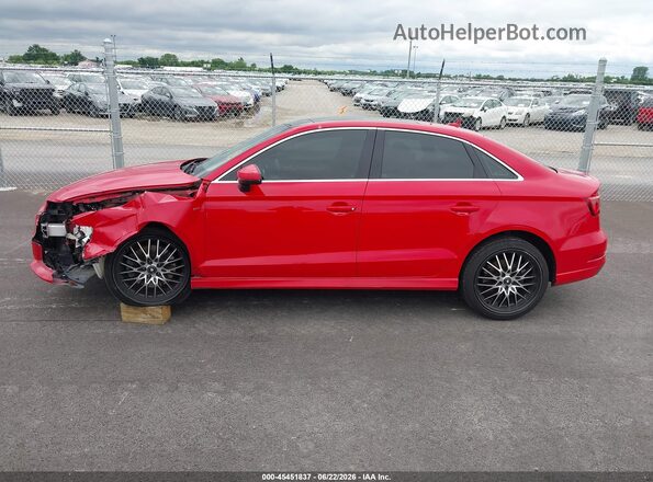 WAUJ8GFF8J1062286 2018 AUDI A3 Red Սալոնի 360 աստիճան տեսք