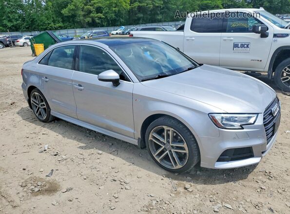 WAUJ8GFF9J1040376 2018 AUDI A3 Silver Front right