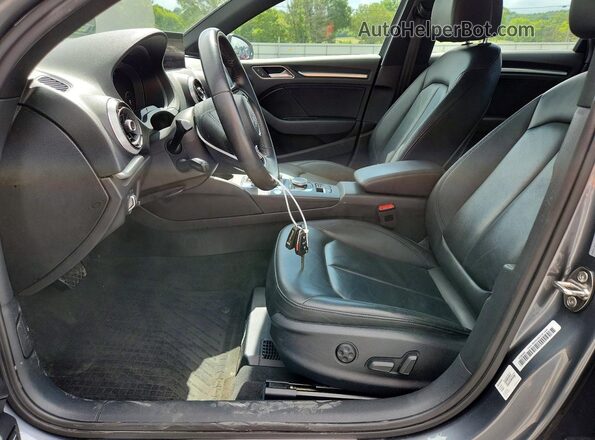 WAUJEGFF0KA089475 2019 AUDI A3 Charcoal Սալոնի դիմացի տեսք